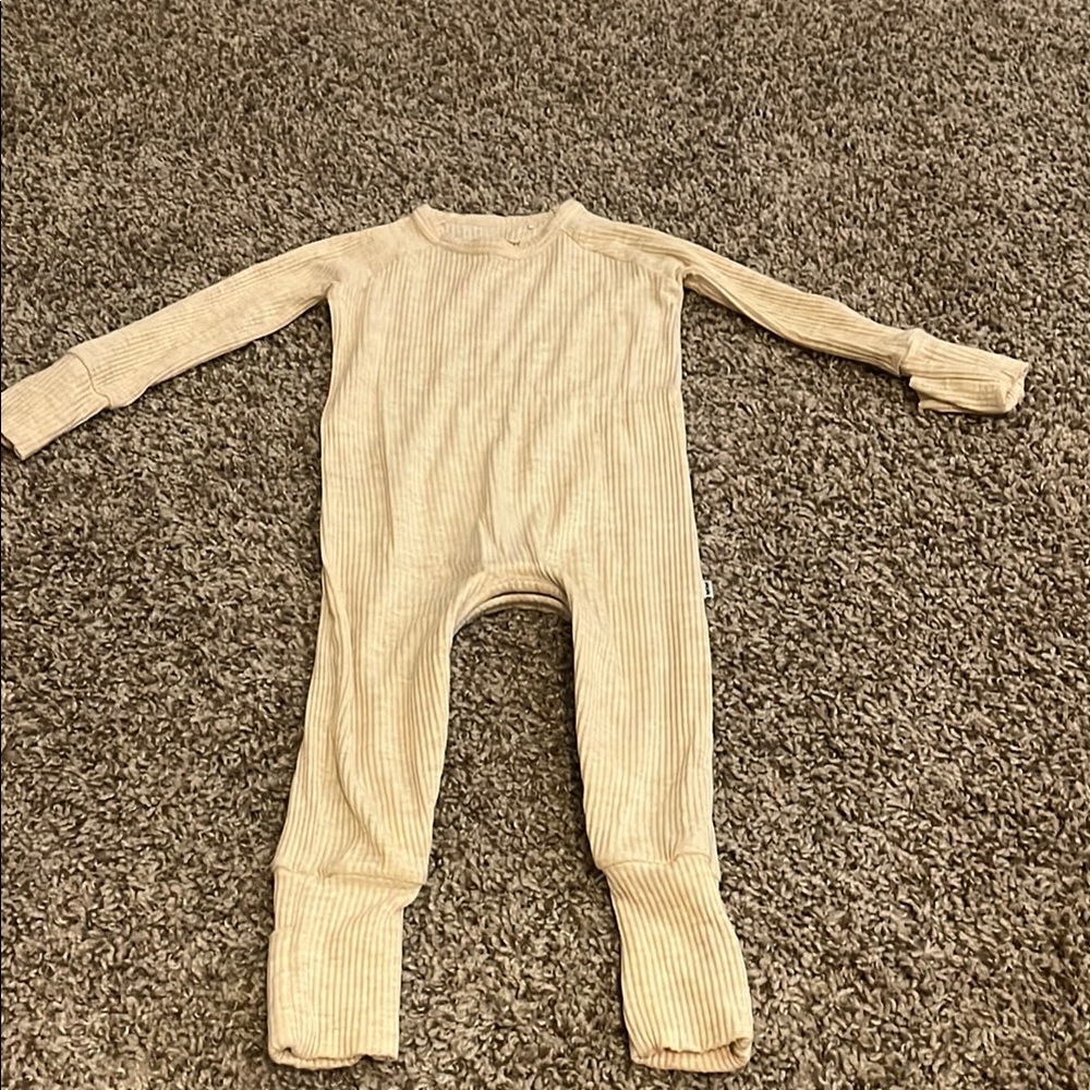 Little Sleepies Oatmeal Crescent Zippy